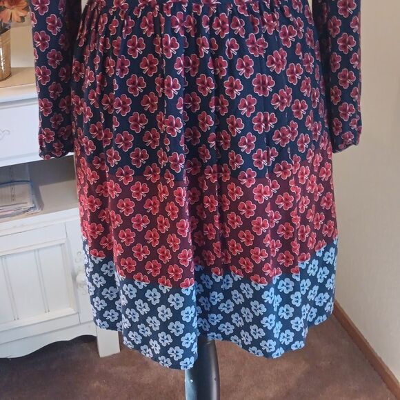 GAP Boho Colorblock Clover Dress - Picture 5 of 13